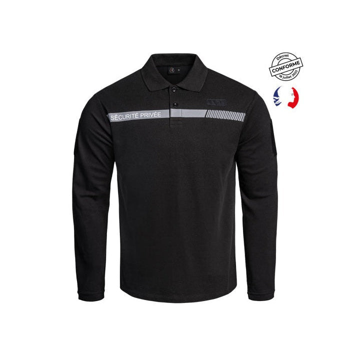 Polo sécurité Manche Longue
