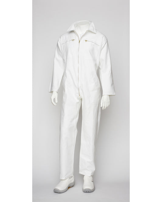 COMBINAISON POLYCOTON BLANCHE