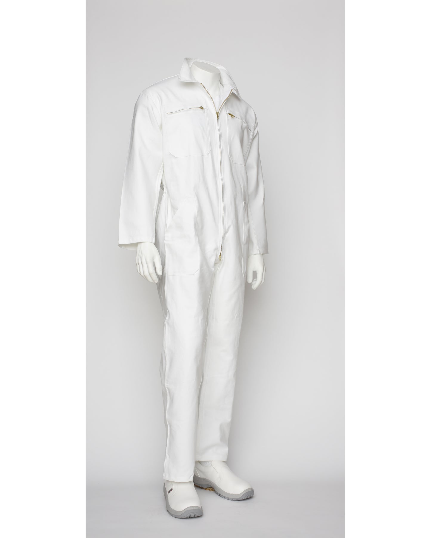 COMBINAISON POLYCOTON BLANCHE