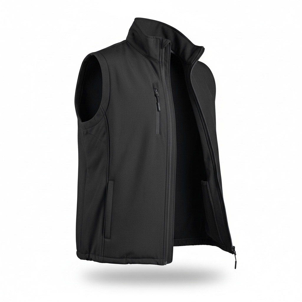 GILET Softshell -SWIFT Gilet Black