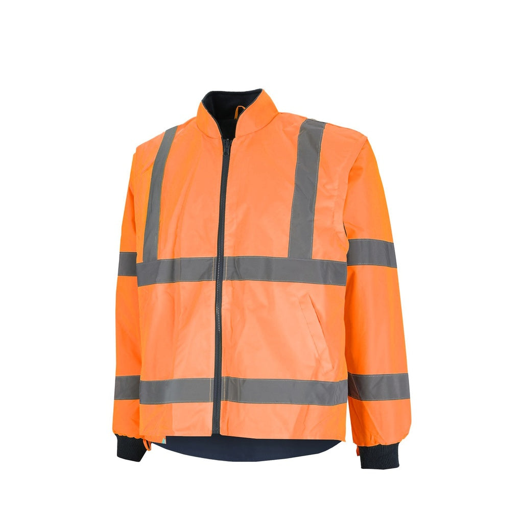 Parka Haute Visibilité Orange 5 en 1
