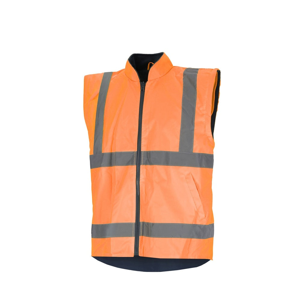 Parka Haute Visibilité Orange 5 en 1