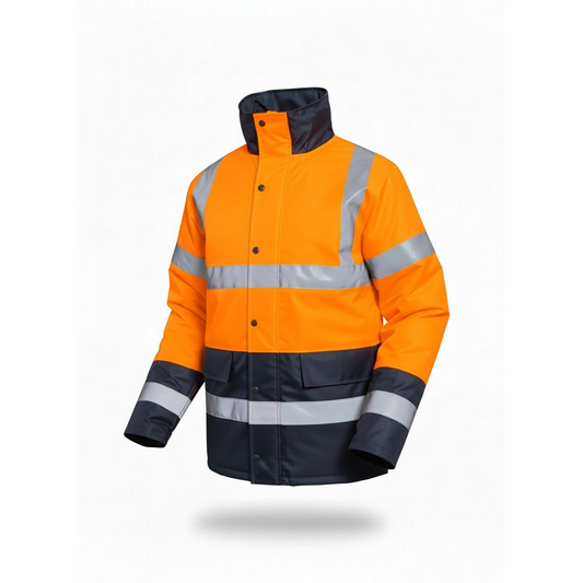 Parka Haute Visibilité Orange