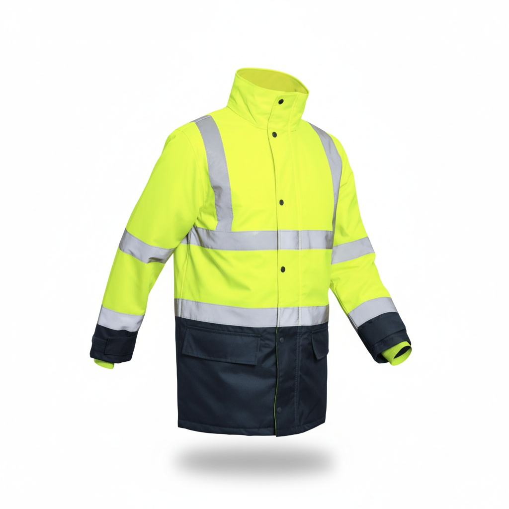 Parka Haute Visibilité Jaune 5 en 1