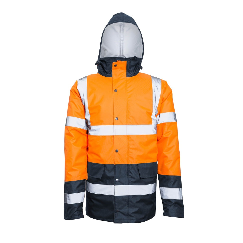 Parka Haute Visibilité Orange