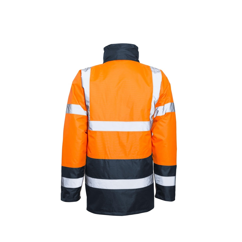 Parka Haute Visibilité Orange
