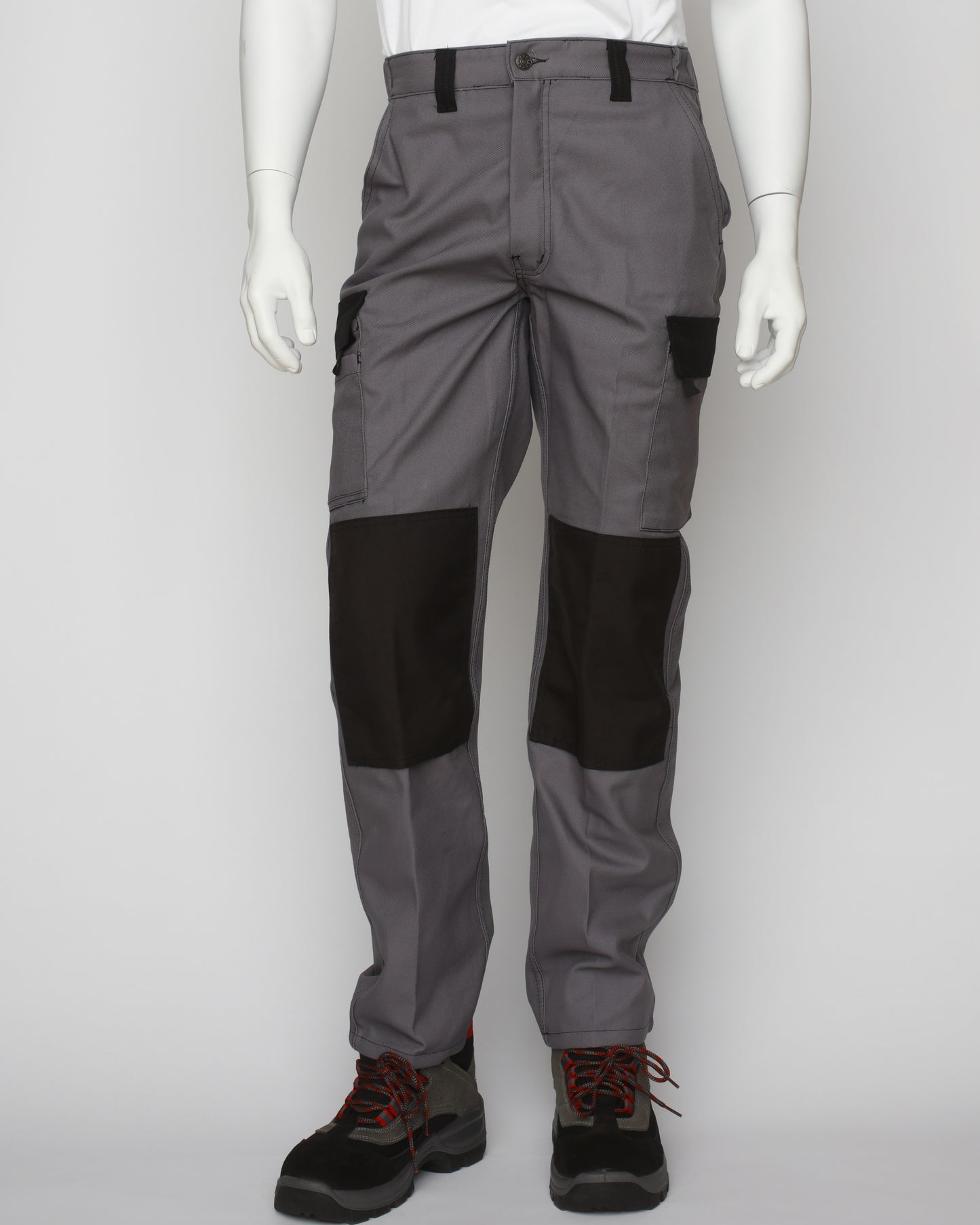 PANTALON MULTIPOCHES GRIS