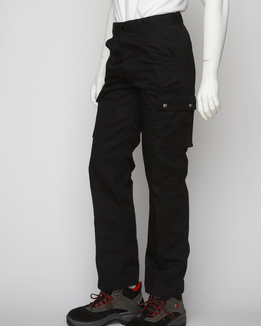 PANTALON CARGO NOIR