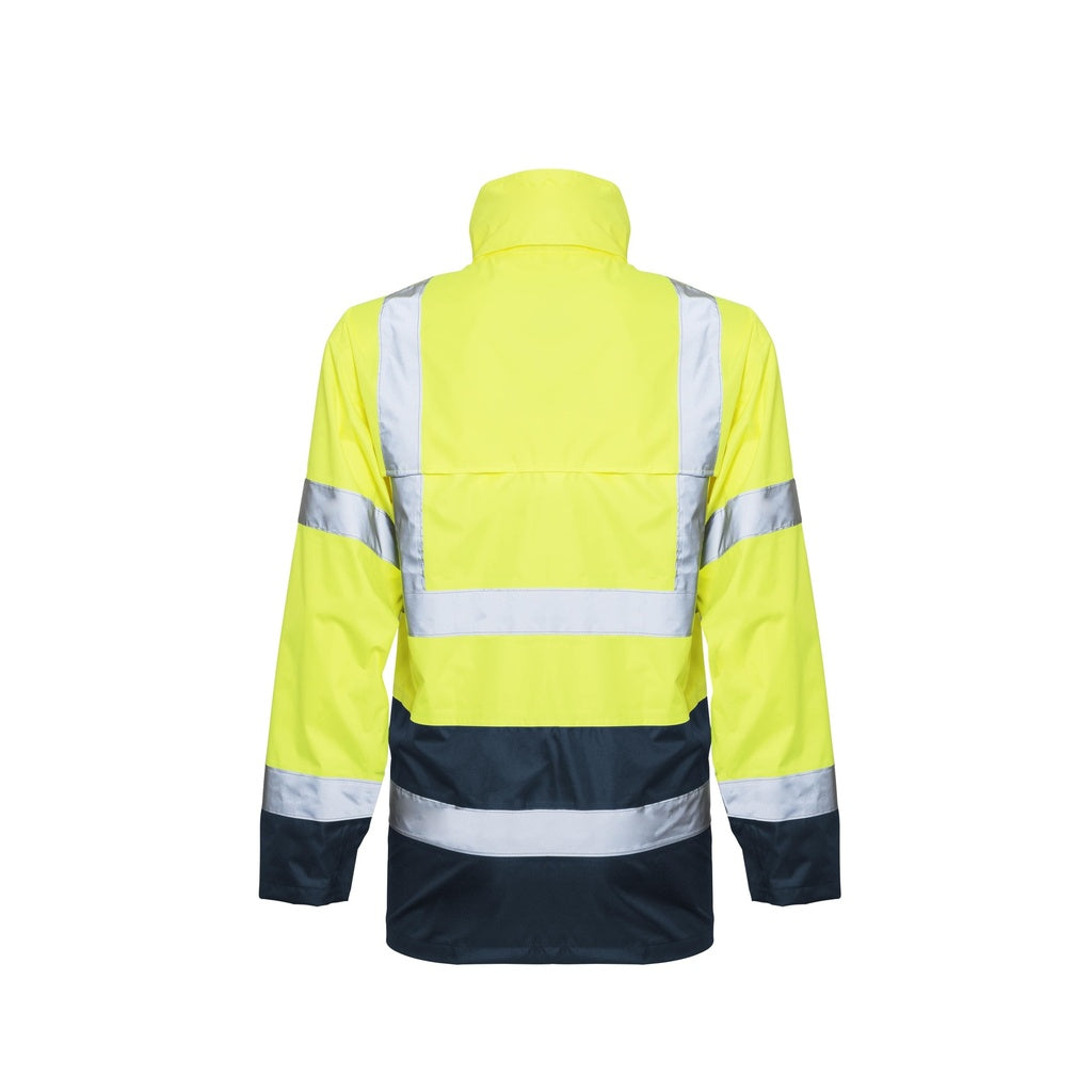 Ensemble de pluie Haute Visibilité Jaune