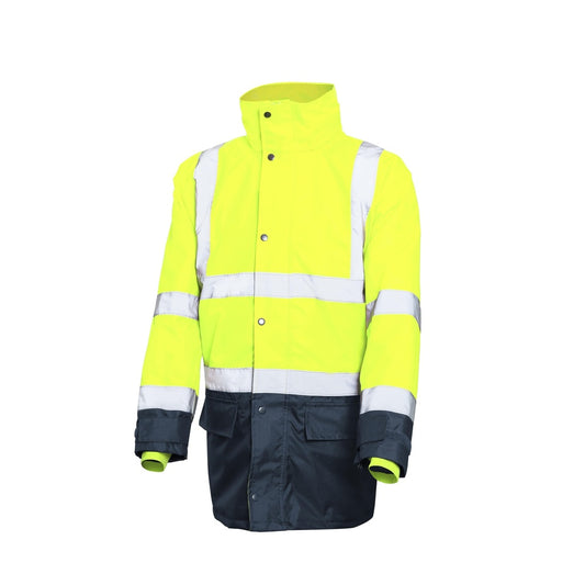 Parka Haute Visibilité Jaune 5 en 1