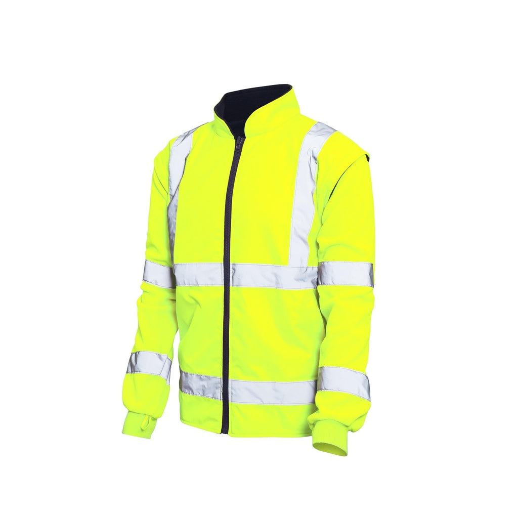 Parka Haute Visibilité Jaune 5 en 1