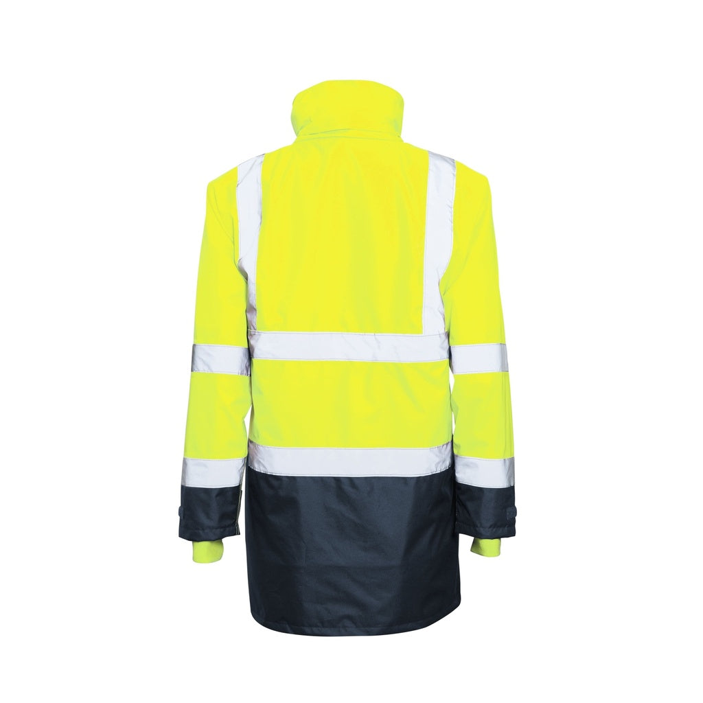 Parka Haute Visibilité Jaune 5 en 1