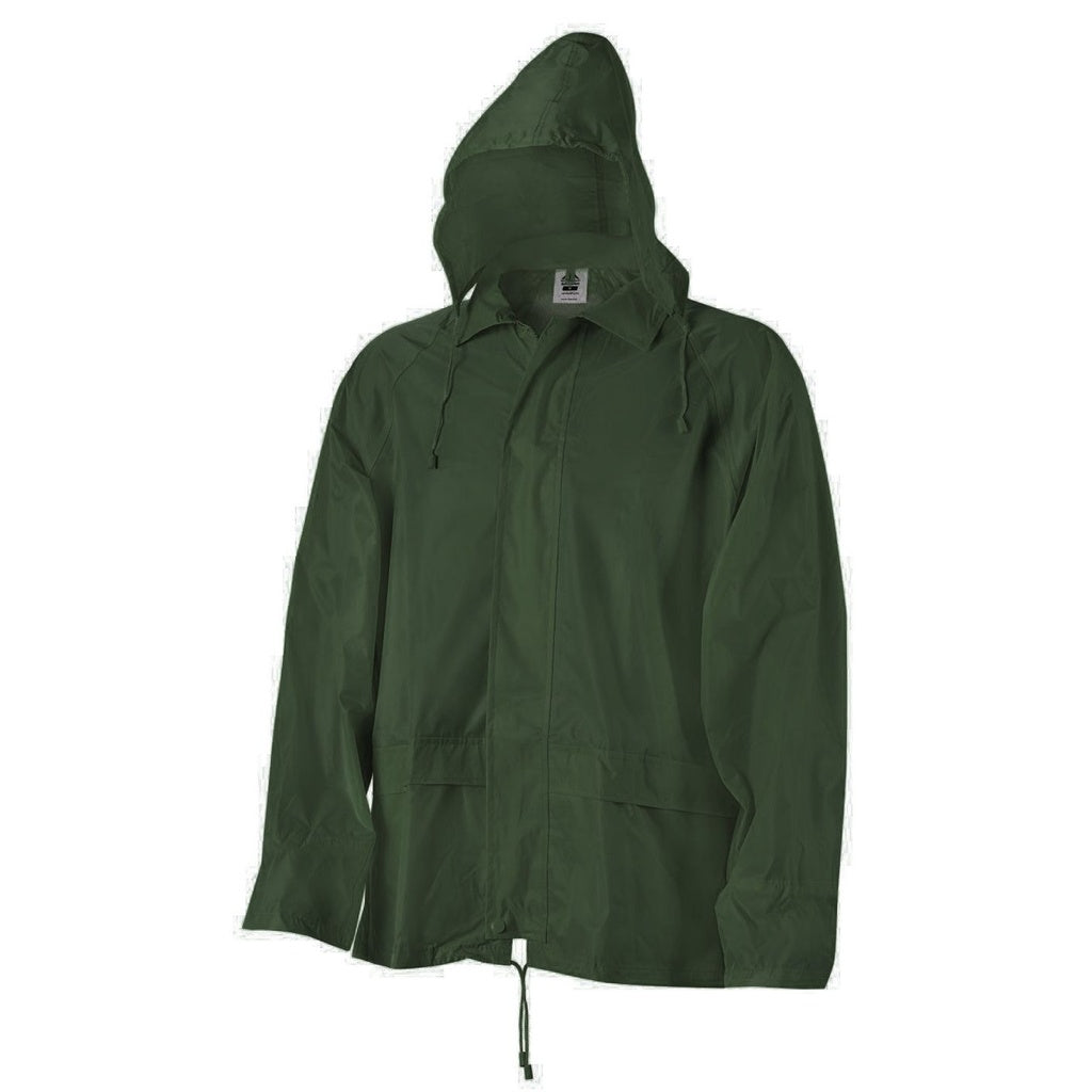 Ensemble de pluie souple Vert 100% Polyester
