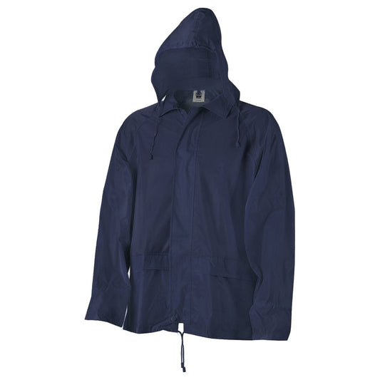 Ensemble de pluie souple Bleu 100% Polyester