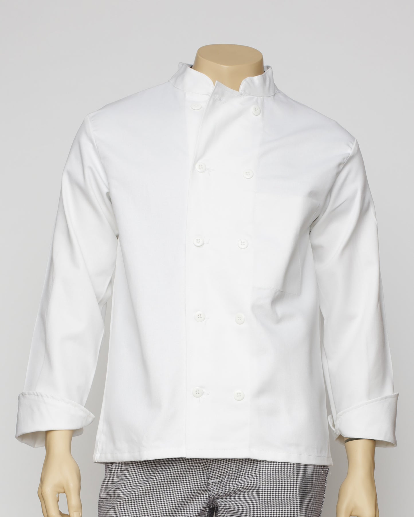 VESTE CUISINE BLANCHE MANCHE LONGUE