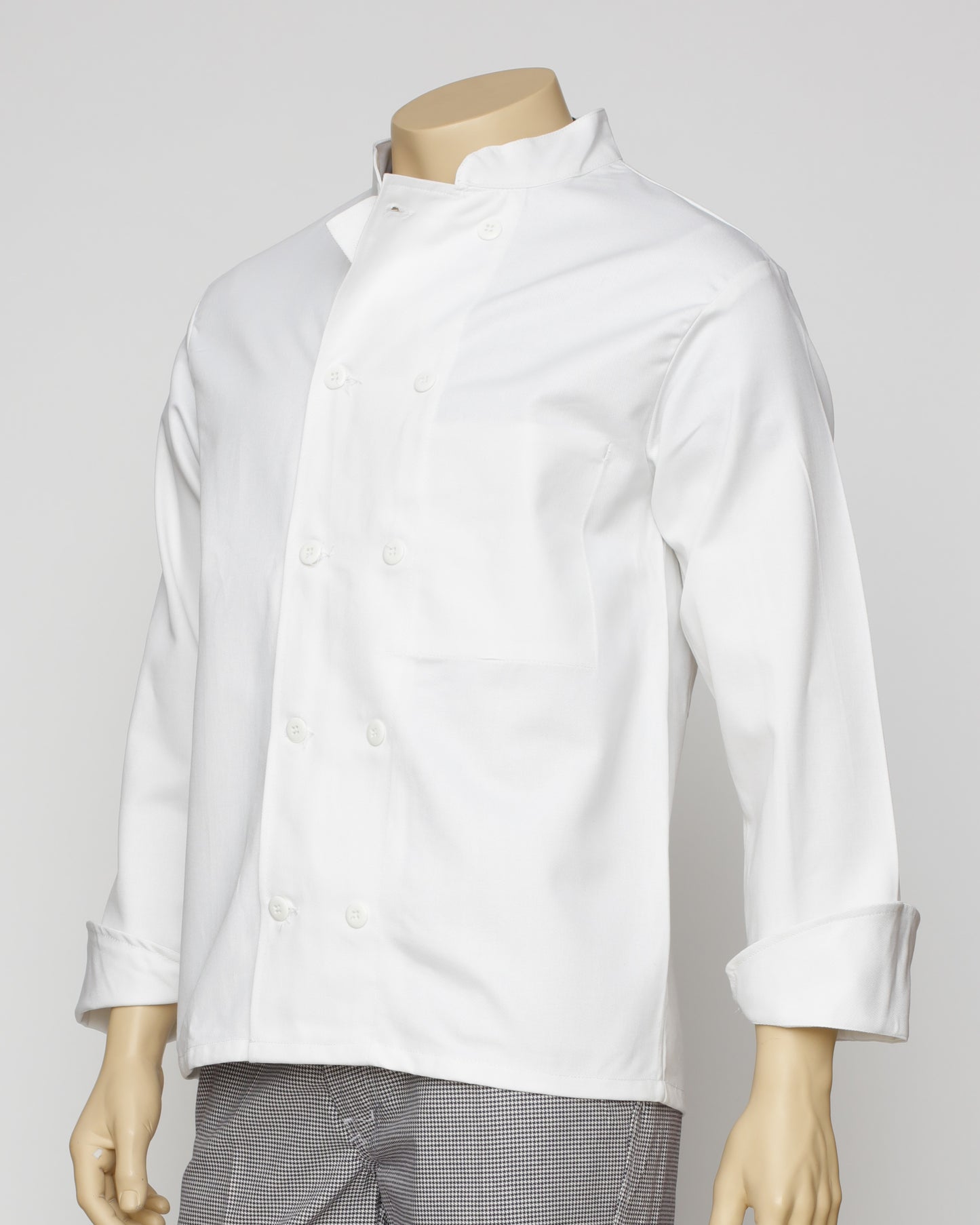 VESTE CUISINE BLANCHE MANCHE LONGUE