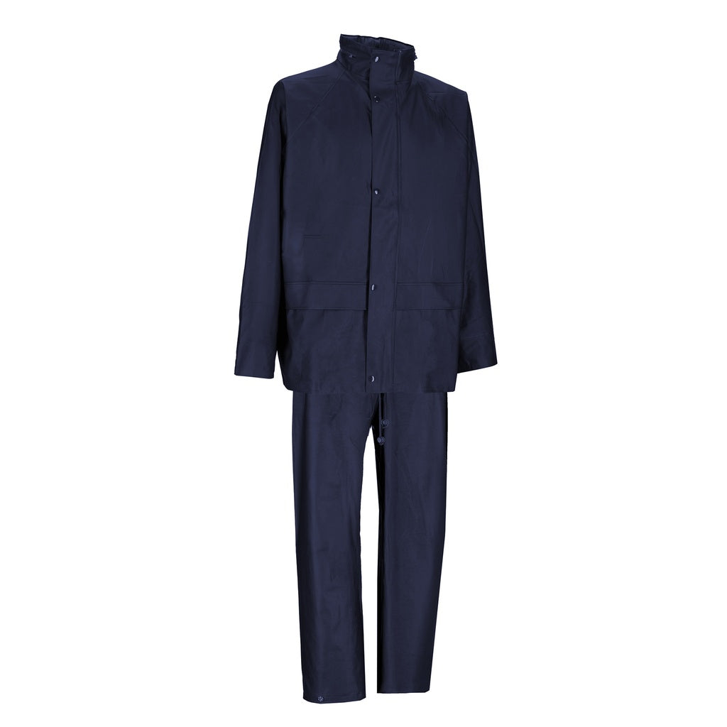 Ensemble de pluie Bleu 100% PU/PVC