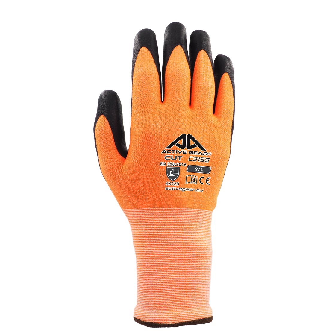 Gants Tricoté - Anti coupure Orange