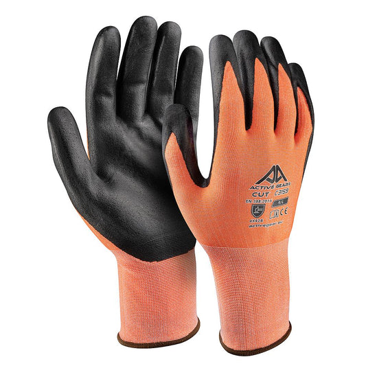 Gants Tricoté - Anti coupure Orange