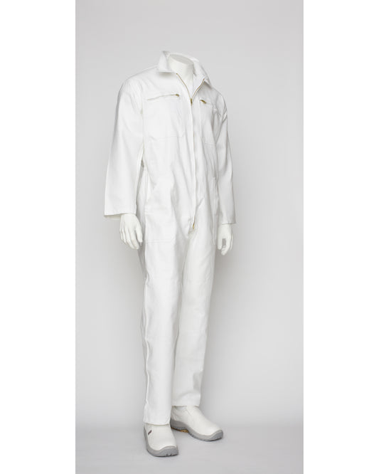 COMBINAISON POLYCOTON BLANCHE