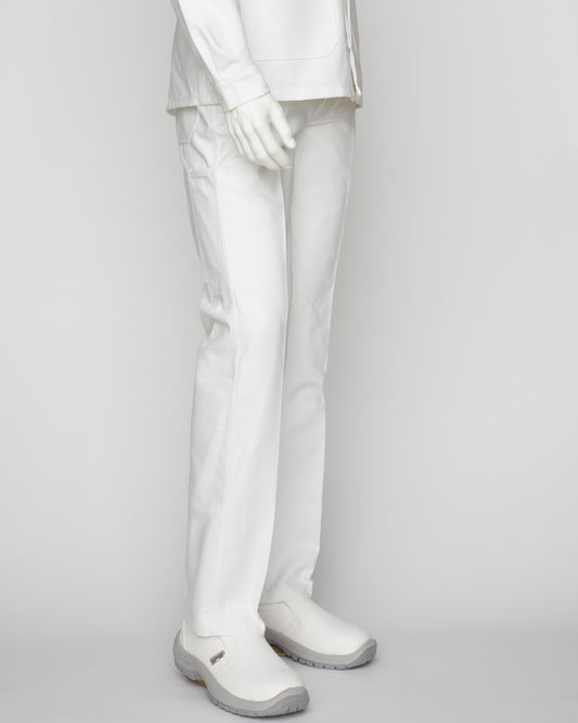 PANTALON BLANC 100% COTON