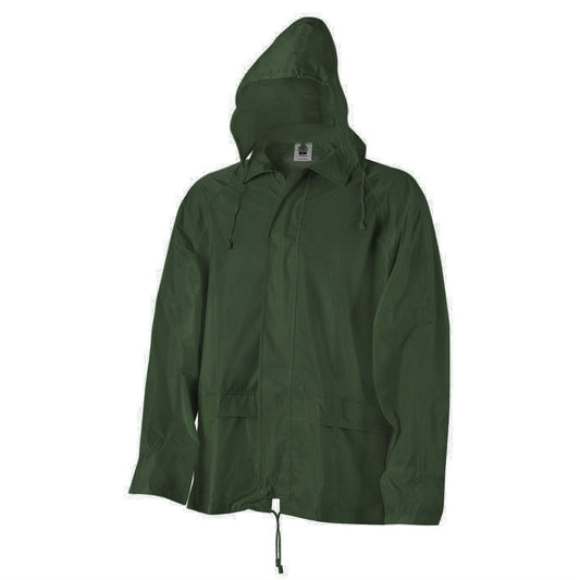 Ensemble de pluie souple Vert 100% Polyester